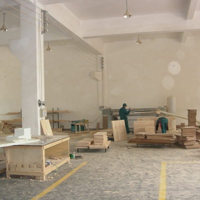 white furniture factory